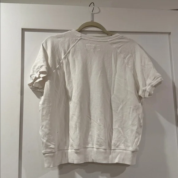 THE GREAT. Short sleeve sweatshirt - Picture 6 of 6